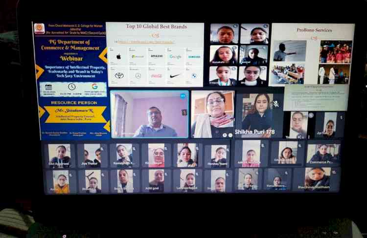 Webinar on 'Importance of Intellectual Property, Trademarks, and Brands in Today's Tech-Savy Environment'