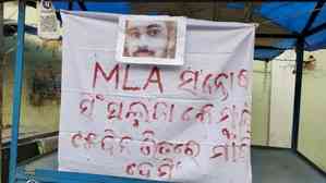 Banners with death threats to Congress MLA surface in Odisha