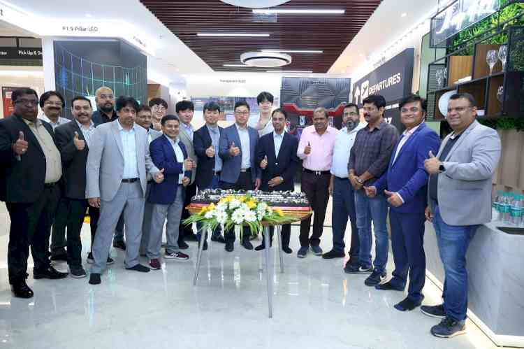 LG India inaugurated its Business Innovation Center in Chennai, fourth in a row