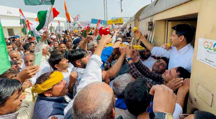 राजनीति तोड़ती है लेकिन विकास जोड़ता है: सांसद दीपेन्द्र हुड्डा