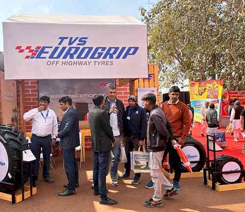 TVS Eurogrip exhibits prominent agri-related products at Krishi Darshan Expo in Haryana  