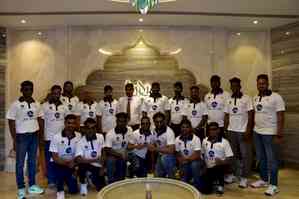 Indian men’s cricket team for the Blind arrives at UAE for Friendship Triangular Cricket Series for Blind