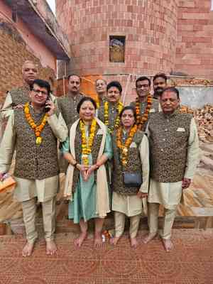 American delegation visits Ram Temple in Ayodhya