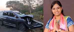 BRS MLA Lasya Nanditha dies in road accident