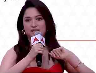 Actress Tamannaah Bhatia at Ideas of India Summit 3.0: “Bahubali was a game changer for me; it helped me find my strengths that I didn’t know I had”