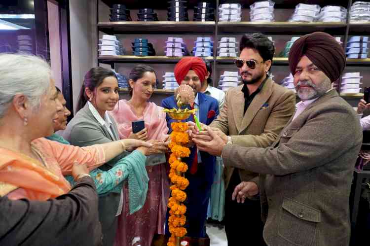 Raymond unveils premium store in Mohali