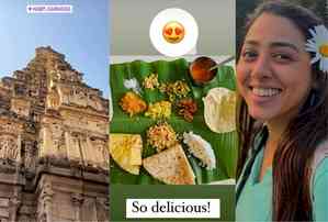 Jheel Mehta a.k.a Sonu of 'TMKOC' takes fans on culinary tour of Hampi