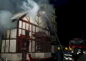 Century-old Shillong Bar Association building gutted in fire