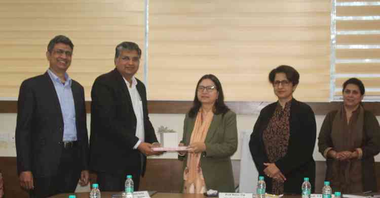 PU inks MoU with HBCH&RC for Academics and Research