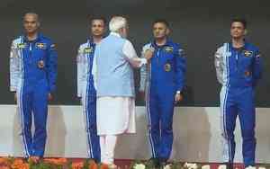 Narendra Modi first PM to visit ISRO’s VSSC in 4 decades, meets Gaganyaan astronauts