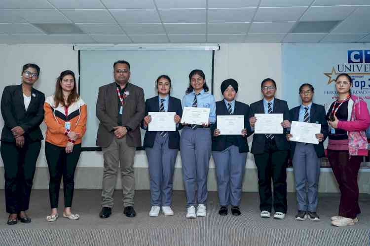 CT University's Department of Management Studies Hosts Felicitation Ceremony