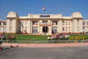 Three opposition MLAs sit with BJP members in Bihar Assembly