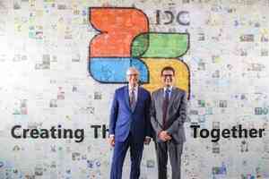 Bill Gates visits Microsoft India Development Centre