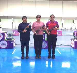 Asian Games champ Palak wins gold on first day of Air Pistol trials