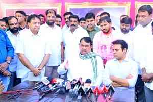 BRS leaders leave for Medigadda to counter Cong govt’s ‘propaganda’ on Kaleshwaram project