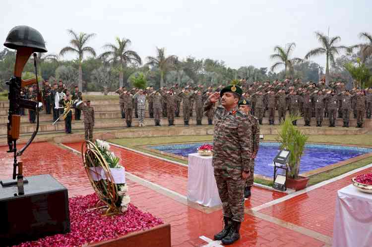 Vajra Corps Celebrates 75 Th Raising Day