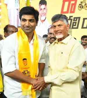 Former YSRCP MP, sitting MLA join TDP