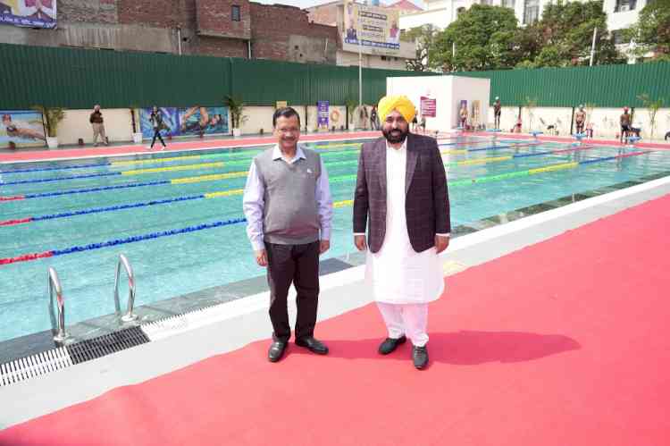 Bhagwant Mann and Arvind Kejriwal dedicate 13 schools of eminence in Punjab