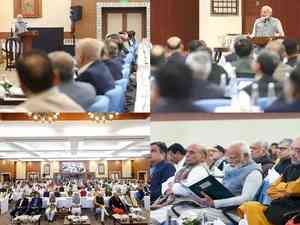 PM Modi, Council of Ministers brainstorm on 'Viksit Bharat 2047' vision document
