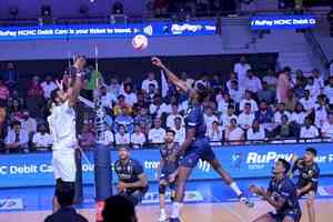 PVL Season 3: Ahmedabad Defenders beat Kochi Blue Spikers to regain top position