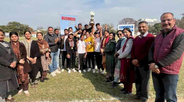 Lyallpur Khalsa College’s Business Club and Commerce Association of Post Graduate Department of Commerce organized Sports Day
