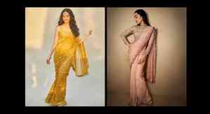 Shraddha Kapoor looks stunning in a saree, radiating poise