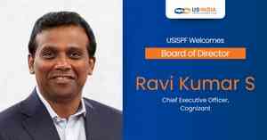 Cognizant CEO Ravi Kumar S joins USISPF Board of Directors