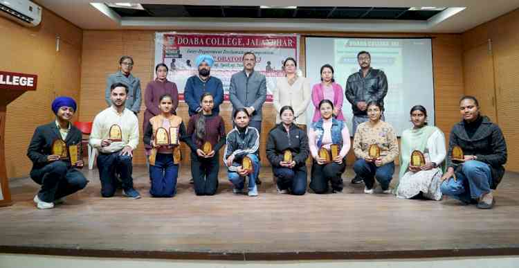 Declamation Competition on `The role of Youth in Viksit Bharat' held in Doaba College