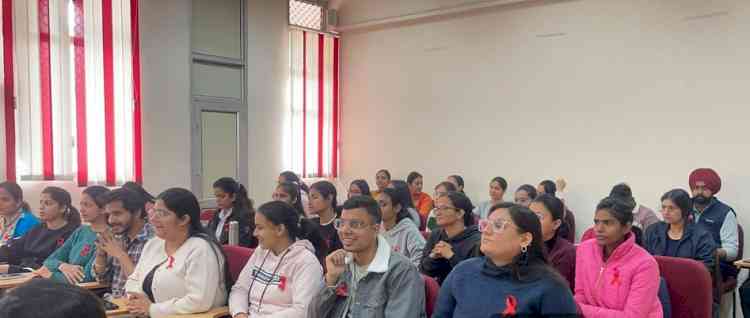 Special lecture on “HIV AIDS Awareness Among Youth” at PU