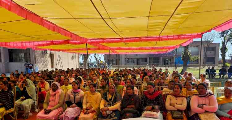 International Women's Day- One-day training program for 250 women held