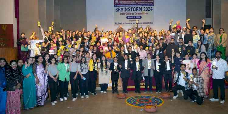 KMV hosts more than 250 students from various colleges and universities during BRAINSTORM 2024