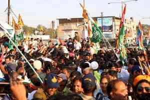 Rahul Gandhi-led Bharat Jodo Nyay Yatra still in MP, to enter Rajasthan on Thursday