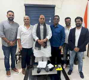 Defence Minister Rajnath Singh blesses upcoming film on epic Battle of Naushera