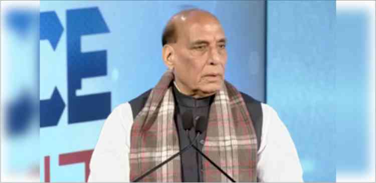Govt targets Rs 50,000 cr defence exports by 2028-29: Defence Minister Rajnath Singh