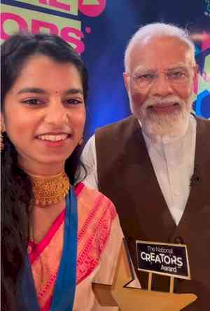 Singer Maithili Thakur on meeting PM Modi: ‘Aaj main aapse mili, bahut khushi hui’