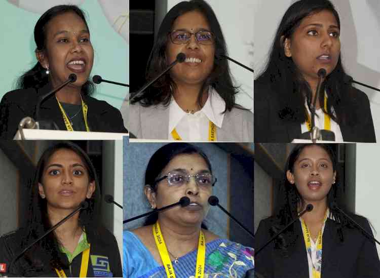 The SAEINDIA and BVRIT college celebrated Women's Day 