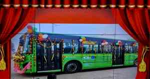 Haryana CM launches electric city bus service for Panchkula, Karnal