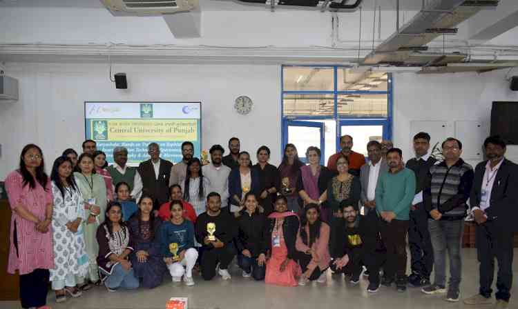 Central University of Punjab successfully organized Hands on Training on Sophisticated Instrumentation Techniques: Spectroscopy, Chromatography & Advanced Microscopy