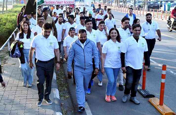 300 take part in walkathon on kidney disease awareness at Sukhna