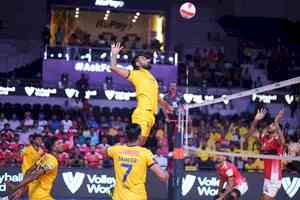 PVL Season 3: Calicut Heroes knock out Chennai Blitz with a dominant win