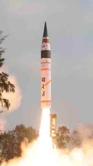 PM Modi lauds DRDO scientists for first flight test of Agni-5 ICBM with multiple warheads