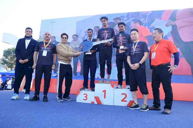 Honda Motorcycle & Scooter India concludes second edition of Honda Manesar Half Marathon – Run for Road Safety