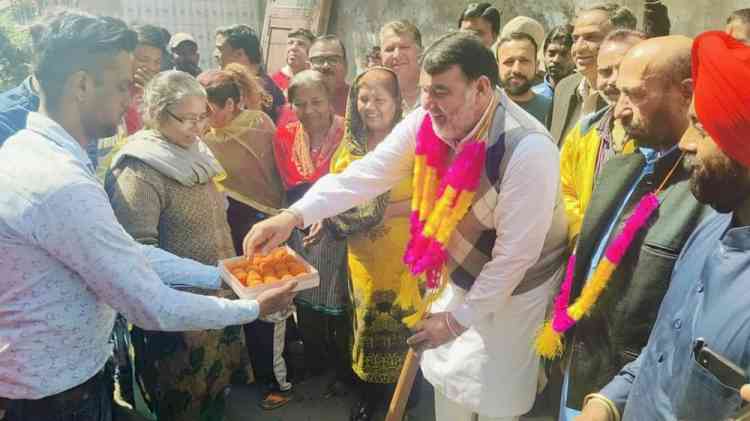 MLA Prashar kick starts 11 projects worth Rs 2.84 crore to strengthen water supply infrastructure 