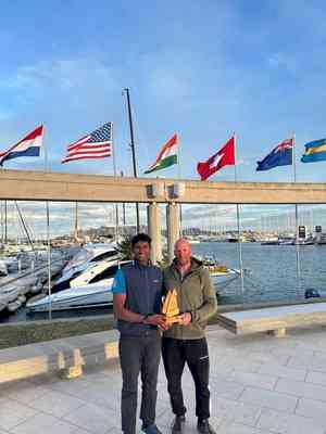 Olympian Vishnu Saravanan wins gold at Europa Cup 2024 sailing event in Spain