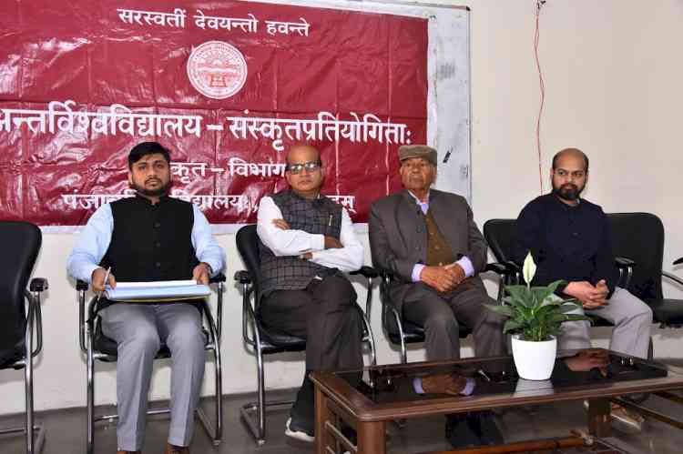 Conclusion of year-long celebrations of 200th Birth-Anniversary of Swami Dayanand Saraswati in Department of Sanskrit
