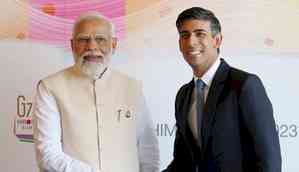 PMs Modi, Sunak agree to work for early conclusion of FTA