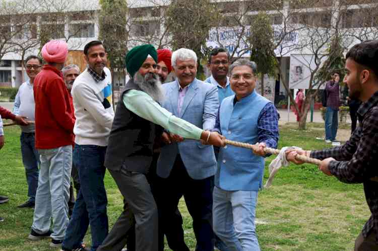 Goonj Inaugural Ceremony and Tug of War at Panjab University