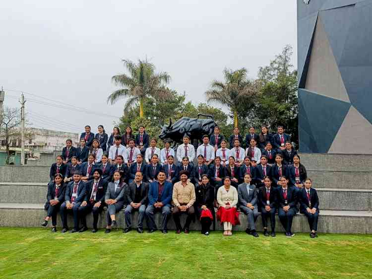 Innocent Hearts Group of Institutions facilitates insightful Industrial Visit at to Sachdeva Stocks Pvt Ltd