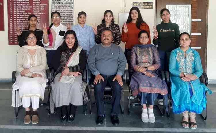 Students of Devki Devi Jain Memorial College for Women bring laurels to the college