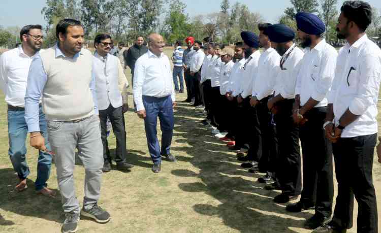 IKGPTU 25th Annual Inter College Athletics Meet started at University main campus, 600 athletic games players from the state participated